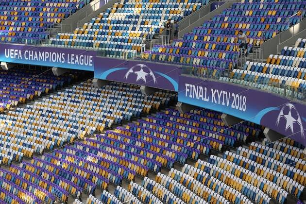 Liverpool Training General view at the Olympic Stadium, Kiev Content Not Available For UK Newspapers Copyright: xPaulxChestertonx FIL-11834-0030