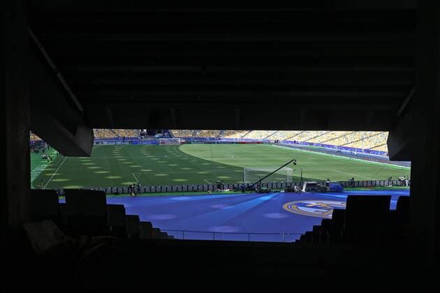 Liverpool Training General view at the Olympic Stadium, Kiev Content Not Available For UK Newspapers Copyright: xPaulxChestertonx FIL-11834-0034