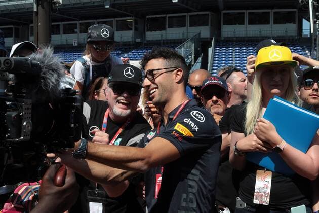 Photo4 LaPresse 25 03 2018 Monte Carlo, Monaco Grand Prix Formula One Monaco 2018 In the pic: Daniel Ricciardo (AUS) Red Bull Racing RB14  Copyright: xPhoto4 LaPressex