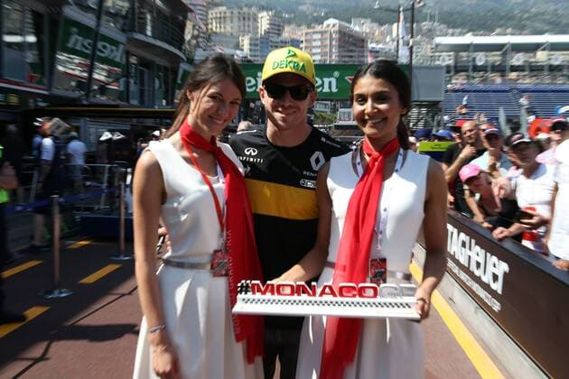 Photo4 LaPresse 25 03 2018 Monte Carlo, Monaco Grand Prix Formula One Monaco 2018 In the pic: Nico Hulkenberg (GER) Renault Sport F1 Team RS18  Copyright: xPhoto4 LaPressex
