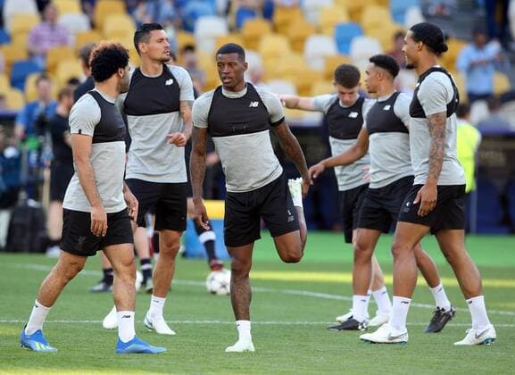 Liverpool Training The Liverpool players during the Liverpool training session at the Olympic Stadium, Kiev Content Not Available For UK Newspapers Copyright: xPaulxChestertonx FIL-11834-0060