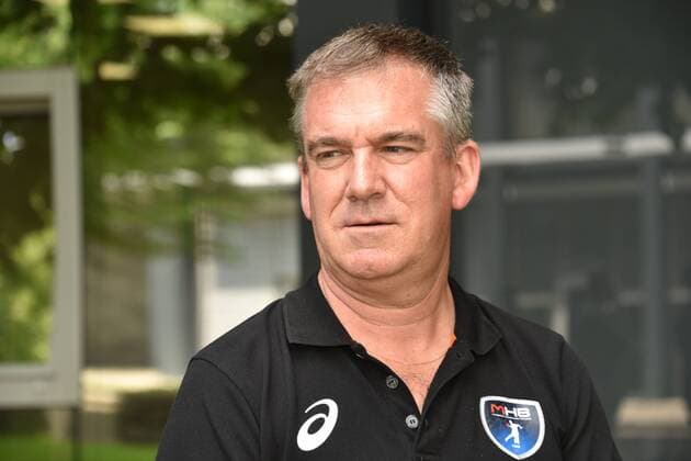montpellier handball am 25.05.2018 in Köln beim Media Call zur Handball Champions League VELUX EHF FINAL4 2018 das am 26. und 27.Mai in Köln stattfindet.