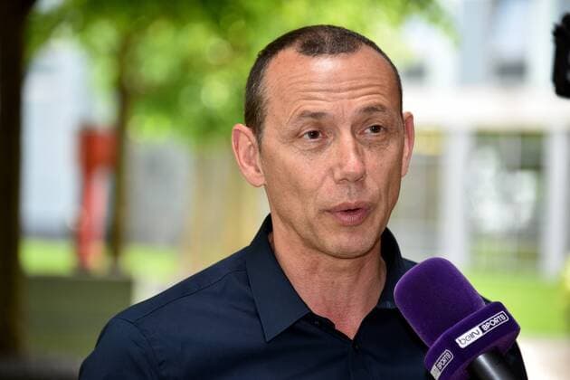 Handball Trainer Patrice Canayer von Montpellier HB am 25.05.2018 in Köln beim Media Call zur Handball Champions League VELUX EHF FINAL4 2018 das am 26. und 27.Mai in Köln stattfindet.