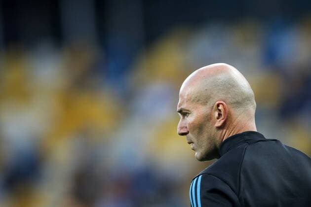 SOCCER - UEFA CL final, Liverpool vs Real, preview KIEV,UKRAINE,25.MAY.18 - SOCCER - UEFA Champions League, final, Liverpool FC vs Real Madrid CF, preview, training of Real. Image shows head coach Zinedine Zidane (Madrid). GEPAxpictures xMaticxKlansek