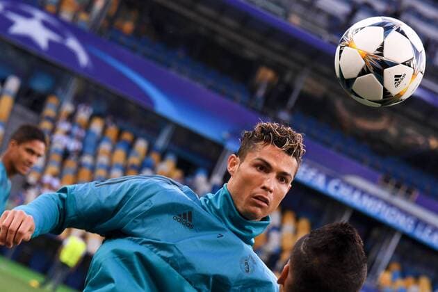 CRISTIANO RONALDO FOOTBALL : Entrainement Real Madrid - Ligue des Champions - Finale - 25 05 2018 AnthonyBIBARD FEP Panoramic 