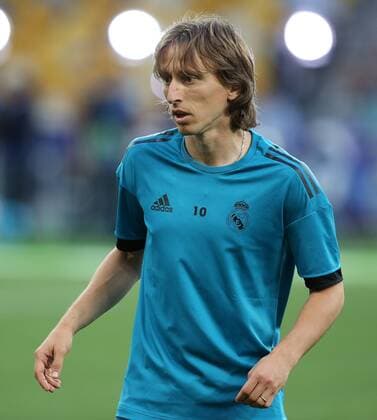 Real Madrid Training Luka Modric of Real Madrid during the Real Madrid training session at the Olympic Stadium, Kiev Content Not Available For UK Newspapers Copyright: xPaulxChestertonx FIL-11836-0028