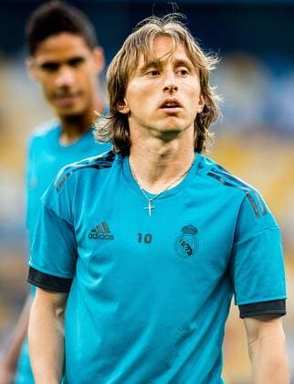 180525 Luka Modric of Real Madrid during a training session on May 25, 2018 in Kyiv. Photo: Vegard Wivestad Gr¿tt BILDBYRN kod VG 170177 Copyright: VEGARDxWIVESTADxGR¯TT BB180525BB294
