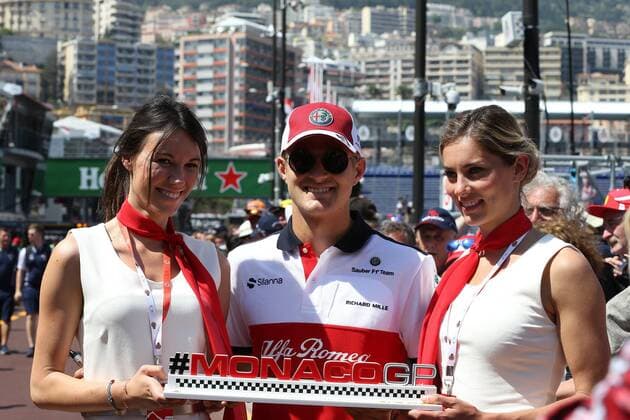 Marcus Ericsson, Alfa Romeo Sauber, F1 Team, formula 1 GP, Monaco 26.05.2018 Photo:mspb Jean Petin Marcus Ericsson, formula 1 GP, Monaco, 2018