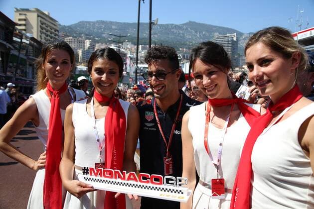 Daniel Ricciardo, Red Bull Racing, formula 1 GP, Monaco 26.05.2018 Photo:mspb Jean Petin Daniel Ricciardo, formula 1 GP, Monaco 2018
