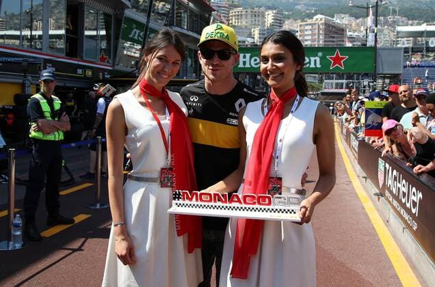 Nico Huelkenberg, Renault F1 Team, formula 1 GP, Monaco 26.05.2018 Photo:mspb Jean Petin Photo:mspb Jerry Andre Nico Huelkenberg, formula 1 GP, Monaco 2018