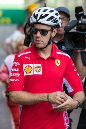 Sebastian Vettel ( Ferrari) mit Radhelm, Grosser Preis von Monaco 2018, Rennen, Motorsport, Formel 1, 26.05.2018, Grosser Preis von Monaco 2018, Rennen, Motorsport, Formel 1, 26.05.2018 Monte Carlo Copyright: xIllman Eibner-Pressefotox EP_Illmann