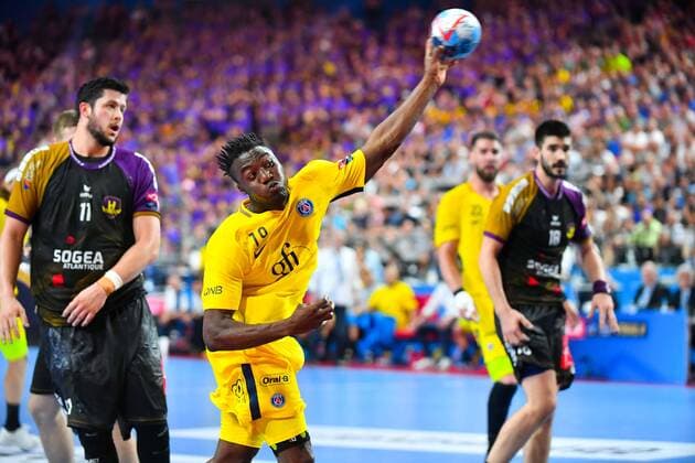 2018.05.26 Kolonia Pilka reczna Velux EHF FINAL4 Champions League Liga Mistrzow polfinal HBC Nantes - Paris Saint-Germain Handball N Z Luc Abalo Foto Pawel Andrachiewicz PressFocus 2018.05.26 Cologne Handball Velux EHF FINAL4 Champions League semifinal HBC Nantes - Paris Saint-Germain Handball Luc Abalo Photo Pawel Andrachiewicz PressFocus NEWSPIX.PL --- Newspix.pl  20180526_PF_PA108
