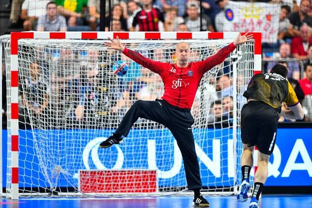 2018.05.26 Kolonia Pilka reczna Velux EHF FINAL4 Champions League Liga Mistrzow polfinal HBC Nantes - Paris Saint-Germain Handball N Z Thierry Omeyer Foto Pawel Andrachiewicz PressFocus 2018.05.26 Cologne Handball Velux EHF FINAL4 Champions League semifinal HBC Nantes - Paris Saint-Germain Handball Thierry Omeyer Photo Pawel Andrachiewicz PressFocus NEWSPIX.PL --- Newspix.pl  20180526_PF_PA113