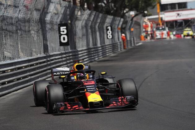 Photo4 LaPresse 26 05 2018 Monte Carlo, Monaco Grand Prix Formula One Monaco 2018 In the pic: Daniel Ricciardo (AUS) Red Bull Racing RB14  Copyright: xPhoto4 LaPressex