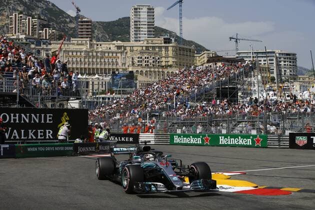 Motorsports: FIA Formula One World Championship WM Weltmeisterschaft 2018, Grand Prix of Monaco, 44 Lewis Hamilton (GBR, Mercedes AMG Petronas Motorsport), Monte Carlo Monaco