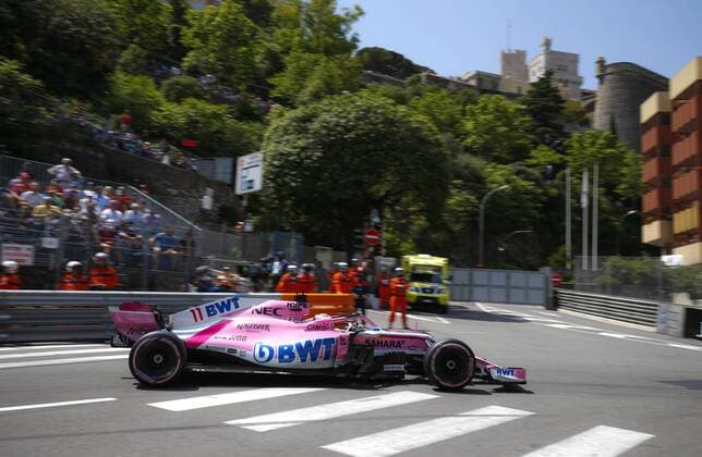 Motorsports: FIA Formula One World Championship WM Weltmeisterschaft 2018, Grand Prix of Monaco, 11 Sergio Perez (MEX, Sahara Force India F1 Team), Monte Carlo Monaco