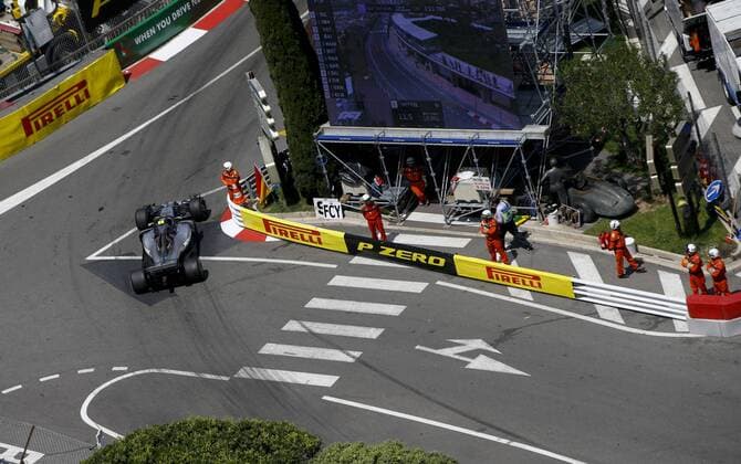 Motorsports: FIA Formula One World Championship WM Weltmeisterschaft 2018, Grand Prix of Monaco, 77 Valtteri Bottas (FIN, Mercedes AMG Petronas Motorsport), Monte Carlo Monaco