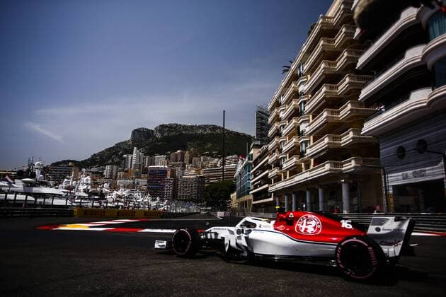 May 26, 2018 - Monaco, Monte Carlo - 16 Charles Leclerc from Monaco with Alfa Romeo Sauber F1 Team C37 during the Monaco Formula One Grand Prix at Monaco on 25 th of May, 2018 in Montecarlo, Monaco. F1 Grand Prix of Monaco - Qualifying  - ZUMAn230 20180526_zaa_n230_615 Copyright: xXavierxBonillax