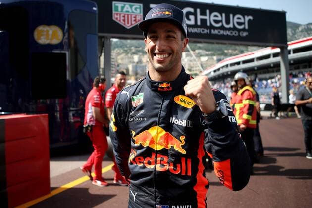 Photo4 LaPresse 26 05 2018 Monte Carlo, Monaco Grand Prix Formula One Monaco 2018 In the pic: pole position Daniel Ricciardo (AUS) Red Bull Racing RB14  Copyright: xPhoto4 LaPressex