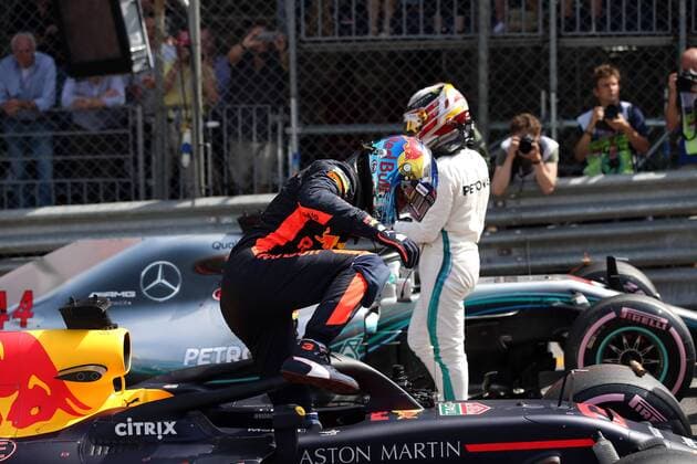 Photo4 LaPresse 26 05 2018 Monte Carlo, Monaco Grand Prix Formula One Monaco 2018 In the pic: Daniel Ricciardo (AUS) Red Bull Racing RB14  Copyright: xPhoto4 LaPressex