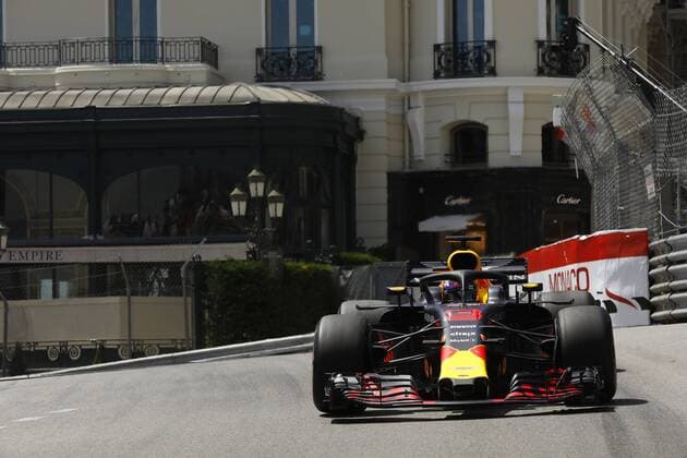 Motorsports: FIA Formula One World Championship WM Weltmeisterschaft 2018, Grand Prix of Monaco, 3 Daniel Ricciardo (AUS, Aston Martin Red Bull Racing), Monte Carlo Monaco