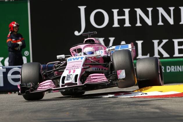 Motorsports: FIA Formula One World Championship WM Weltmeisterschaft 2018, Grand Prix of Monaco, 11 Sergio Perez (MEX, Sahara Force India F1 Team), Monte Carlo Monaco