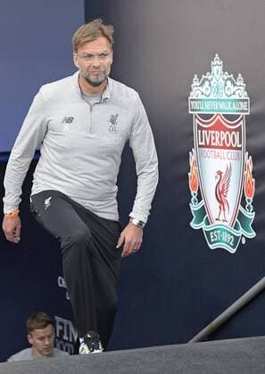 26.05.2018, Fussball UEFA Championsleague Finale 2018, Real Madrid - FC Liverpool, im Olympiastadion Kiew (Ukraine). Trainer Jürgen Klopp (FC Liverpool)