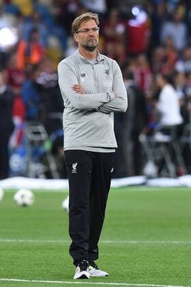 Fußball Champions League Finale Real Madrid - FC Liverpool am 26.05.2018 im Olympiastadion in Kiew Jürgen Klopp ( Trainer Liverpool )