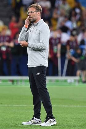 Fußball Champions League Finale Real Madrid - FC Liverpool am 26.05.2018 im Olympiastadion in Kiew Jürgen Klopp ( Trainer Liverpool )