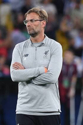 Fußball Champions League Finale Real Madrid - FC Liverpool am 26.05.2018 im Olympiastadion in Kiew Jürgen Klopp ( Trainer Liverpool )