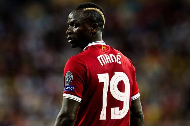 Fußball, CL Finale, Real Madrid - FC Liverpool 180526 Sadio Mane of Liverpool during the UEFA Champions League final between Real Madrid and Liverpool on May 26, 2018 in Kyiv. Photo: Vegard Wivestad Grott BILDBYRAN kod VG 170178 Copyright: VEGARDxWIVESTADxGRoTT BB180526ZJ003