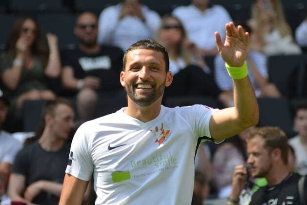 Former professional international striker Kevin Kuranyi Farewell match by David Odonkor with two teams Bundesliga & Friends and Odos national team Nationalteam at Aachen Tivoli in Aachen on May 26, 2018