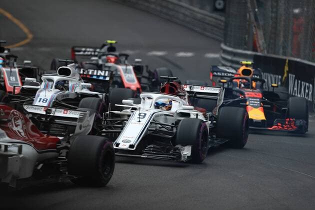 27th May 2018, Circuit de Monaco, Monaco, Monte Carlo; Monaco Formula 1 Grand Prix, race day; Alfa Romeo Sauber F1 Team; Marcus Ericsson  ActionPlus12029693 Octane