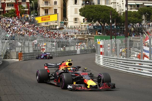 Motorsports: FIA Formula One World Championship WM Weltmeisterschaft 2018, Grand Prix of Monaco, 33 Max Verstappen (NLD, Aston Martin Red Bull Racing), Monte Carlo Monaco