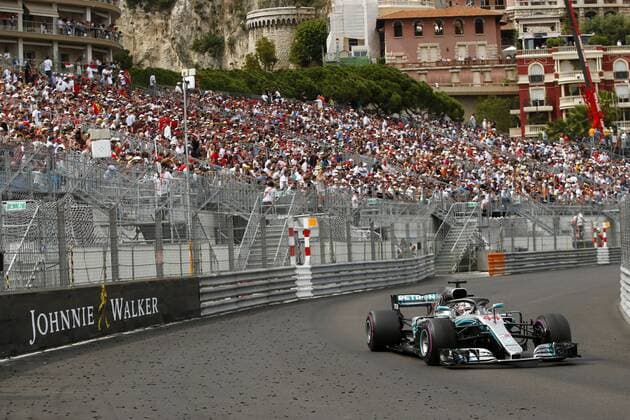 Motorsports: FIA Formula One World Championship WM Weltmeisterschaft 2018, Grand Prix of Monaco, 44 Lewis Hamilton (GBR, Mercedes AMG Petronas Motorsport), Monte Carlo Monaco