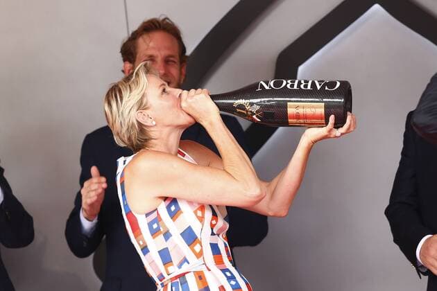 Monte Carlo: Motorsport: FIA Formula One World Championship WM Weltmeisterschaft 2018, Grand Prix of Monaco on May, 27, 2018, (Photo by Hoch Zwei) Princess Charlene of Monaco Monte Carlo Monaco