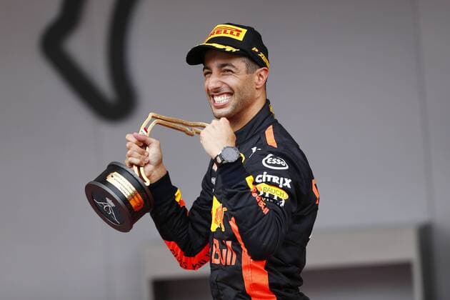 Motorsports: FIA Formula One World Championship WM Weltmeisterschaft 2018, Grand Prix of Monaco, 3 Daniel Ricciardo (AUS, Aston Martin Red Bull Racing), Monte Carlo Monaco