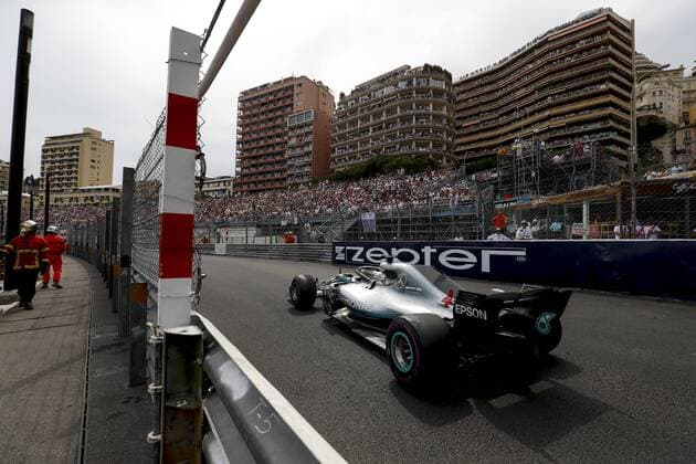 Motorsports: FIA Formula One World Championship WM Weltmeisterschaft 2018, Grand Prix of Monaco, 44 Lewis Hamilton (GBR, Mercedes AMG Petronas Motorsport), Monte Carlo Monaco