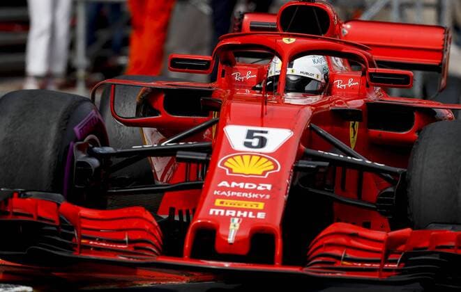 Motorsports: FIA Formula One World Championship WM Weltmeisterschaft 2018, Grand Prix of Monaco, 5 Sebastian Vettel (GER, Scuderia Ferrari), Monte Carlo Monaco