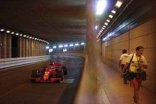 Motorsports: FIA Formula One World Championship WM Weltmeisterschaft 2018, Grand Prix of Monaco, 5 Sebastian Vettel (GER, Scuderia Ferrari), Monte Carlo Monaco