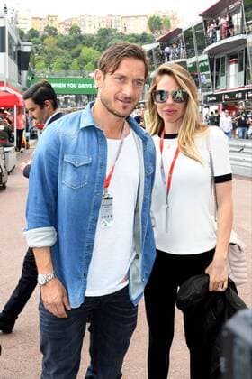 Monaco, Montecarlo 27,05,2018 Francesco Totti and Ilary Blasi at the F1 Grand Prix of Monte-Carlo in the picture: Francesco Totti and Ilary Blasi  Copyright: xManuelexMangiarottix xIPAx xManuelexMangiarottix