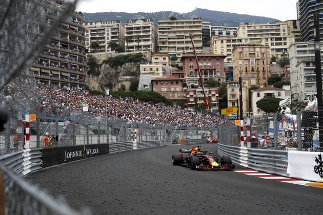 Motorsports: FIA Formula One World Championship WM Weltmeisterschaft 2018, Grand Prix of Monaco, 3 Daniel Ricciardo (AUS, Aston Martin Red Bull Racing), Monte Carlo Monaco