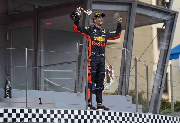 Motorsports: FIA Formula One World Championship WM Weltmeisterschaft 2018, Grand Prix of Monaco, 3 Daniel Ricciardo (AUS, Aston Martin Red Bull Racing), Monte Carlo Monaco