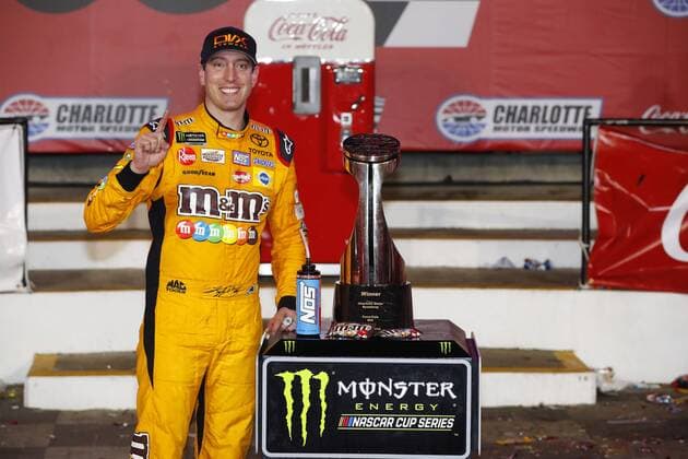 Themen der Woche - SPORT KW21 Bilder des Tages - SPORT May 27, 2018 - Concord, North Carolina, United States of America - Kyle Busch (18) wins the Coca-Cola 600 at Charlotte Motor Speedway in Concord, North Carolina. NASCAR Motorsport USA 2018: Monster Energy NASCAR Cup Series Coca-Cola 600 May 27 - ZUMAa161 20180527_zaa_a161_194 Copyright: xChrisxOwensxAspxIncx