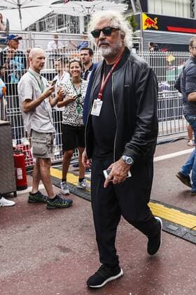 May 27, 2018 - Montecarlo, Monaco - Flavio Briatore portrait during the Race of Monaco Formula One Grand Prix at Monaco on 27th of May, 2018 in Montecarlo, Monaco. F1 Grand Prix of Monaco  - ZUMAn230 20180527_zaa_n230_804 Copyright: xXavierxBonillax