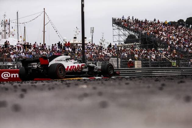 May 27, 2018 - Montecarlo, Monaco - 20 Kevin Magnussen from Denmark with Haas F1 Team VF-18 Ferrari during the Race of Monaco Formula One Grand Prix at Monaco on 27th of May, 2018 in Montecarlo, Monaco. F1 Grand Prix of Monaco  - ZUMAn230 20180527_zaa_n230_895 Copyright: xXavierxBonillax