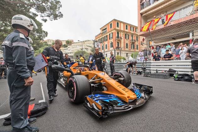 Stoffel Vandoorne Grosser Preis von Monaco 2018, Rennen, Motorsport, Formel 1, 27.05.2018, Grosser Preis von Monaco 2018, Rennen, Motorsport, Formel 1, 27.05.2018 Monte Carlo Copyright: xIllman Eibner-Pressefotox EP_Illmann