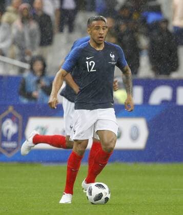 28th May 2018, Stade de France, Paris, France; International football friendly, France versus Republic of Ireland; Corentin Tolisso on the ball for France  ActionPlus12030391 AshleyxCahill
