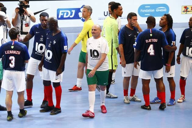 Vincent Guerin FOOTBALL : France 98 vs Academie United - 10ans Academie Bernard Diomede - 29 05 2018 GwendolineLeGoff Panoramic 