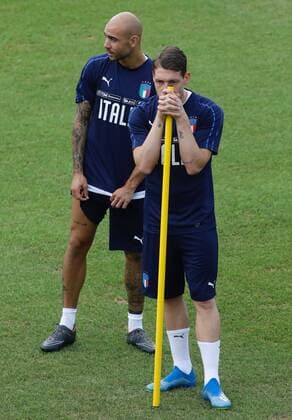 Photo Maro Bucco - LaPresseMay 30th, 2018 Coverciano - Florence, ItalySportNational A retreatIn the pic: training session for Italian Soccer Team  Copyright: xMarcoxBuccox-xLaPressex